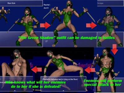 The Green Shadow Rachel [Combin Ation]